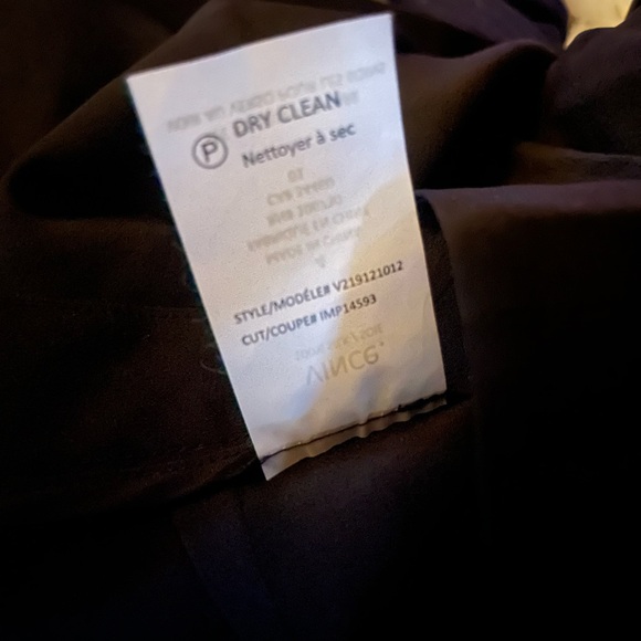 Vince 100% Silk Shorts Black Size 4 - Picture 3 of 4